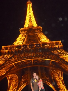 Us under the Eiffel Tower